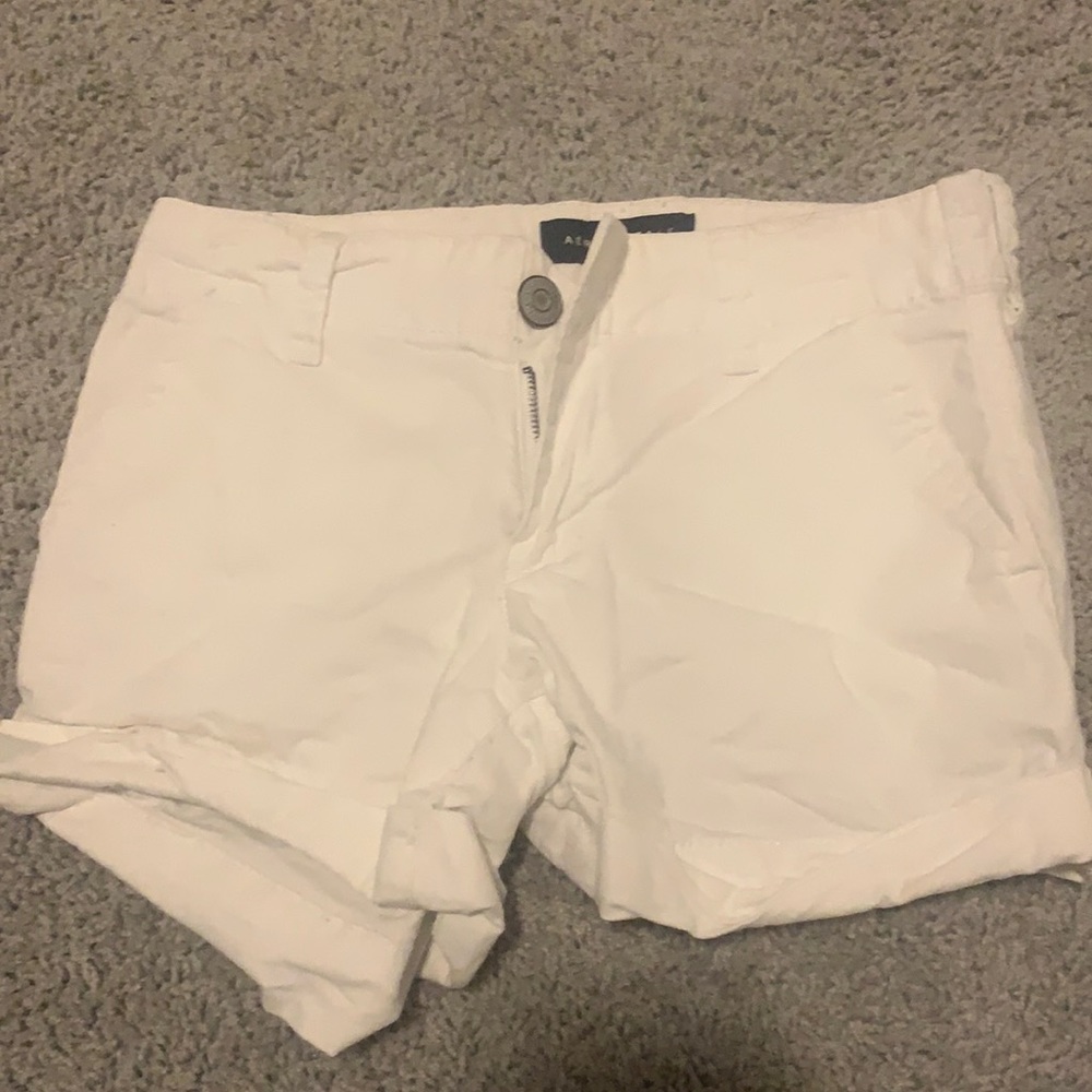 white shorts